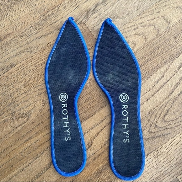 Rothy’s THE POINT flat grey size 9.5 - Picture 13 of 15